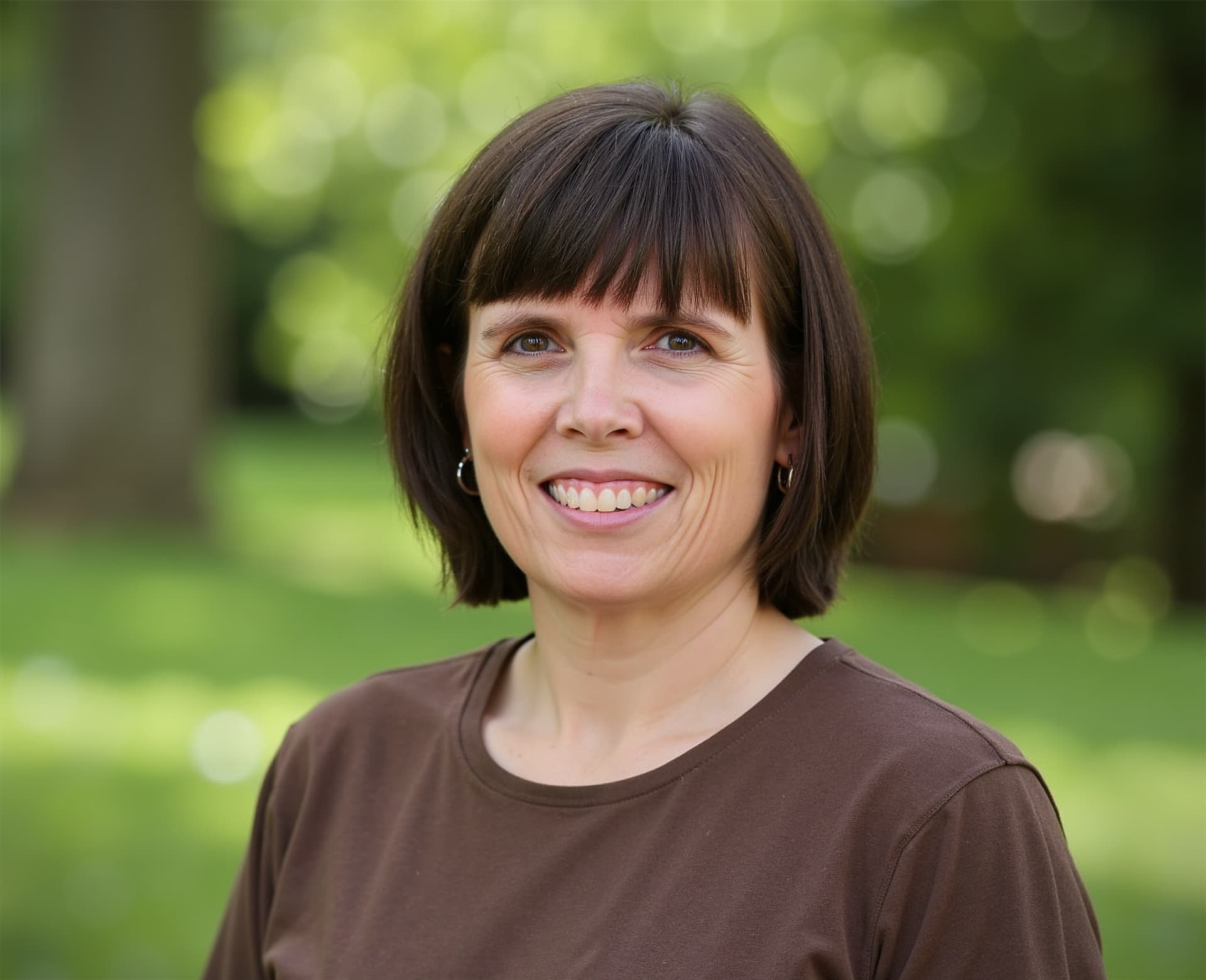 Dr. Tracie Edwards outdoors, smiling